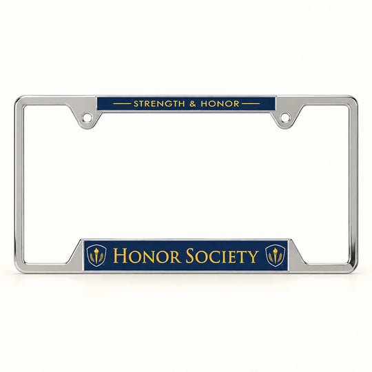 Honor Society® License Plate Frame