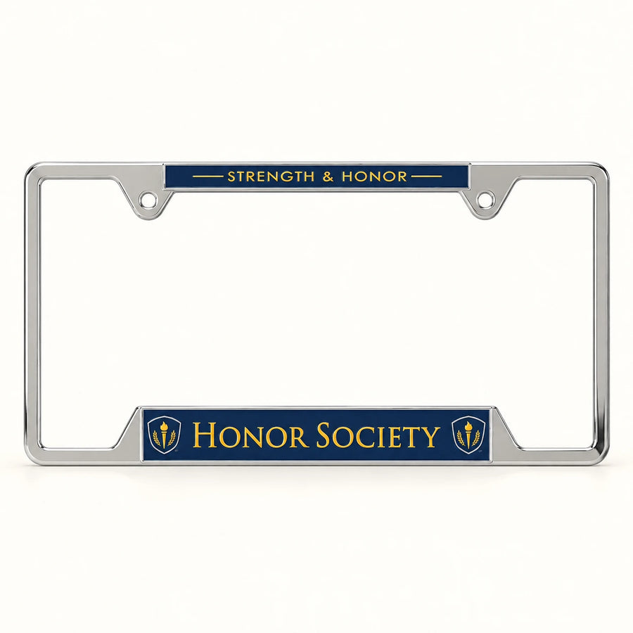 Honor Society® License Plate Frame