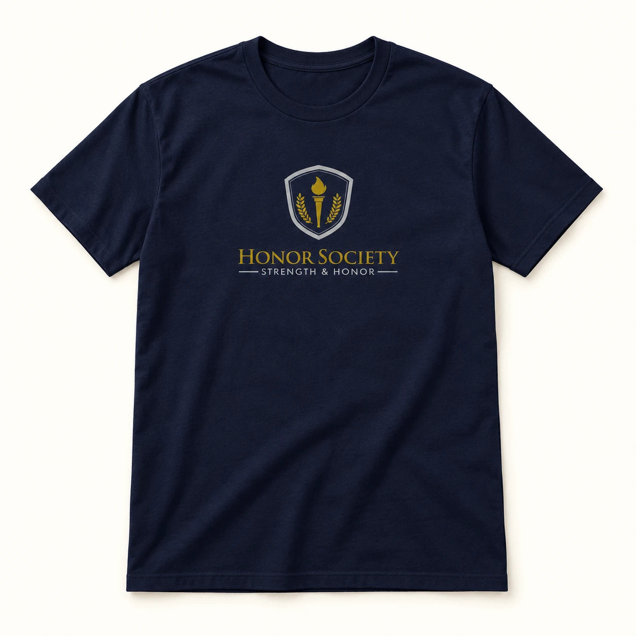 Honor Society® Navy Blue SoftStyle Tee
