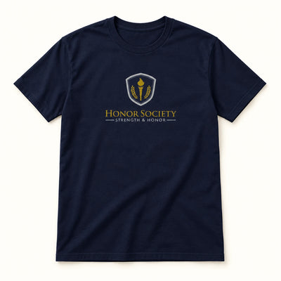Honor Society® Navy Blue SoftStyle Tee