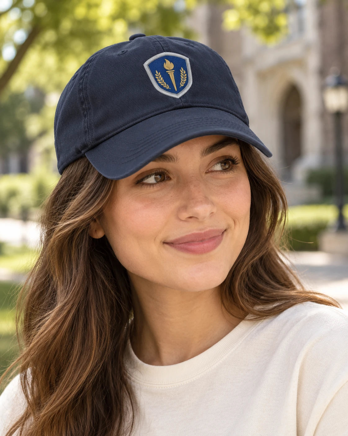 Honor Society® Navy Relaxed Golf Cap with Velcro