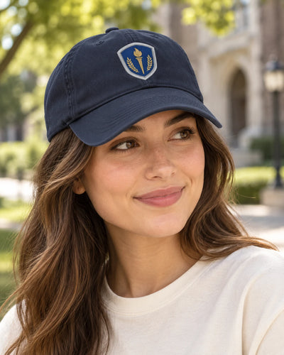 Honor Society® Navy Relaxed Golf Cap with Velcro