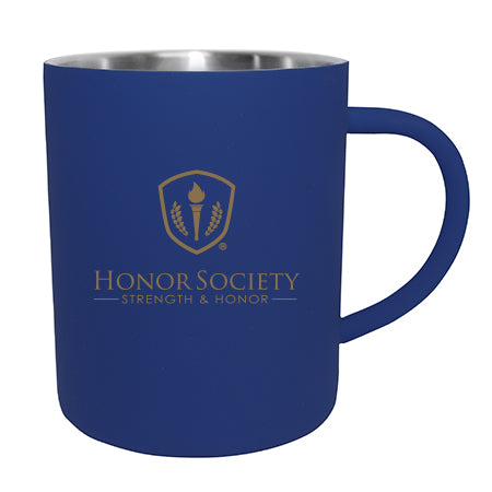 Honor Society® Coffee Mug — 15 oz. Soft-Touch Stainless Steel