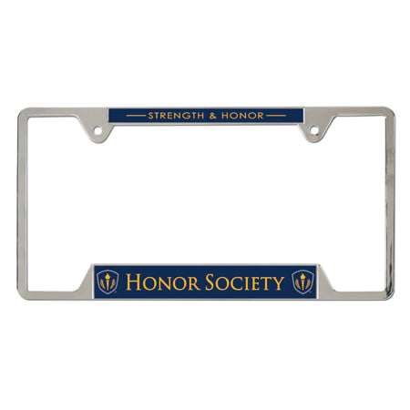 Honor Society® License Plate Frame